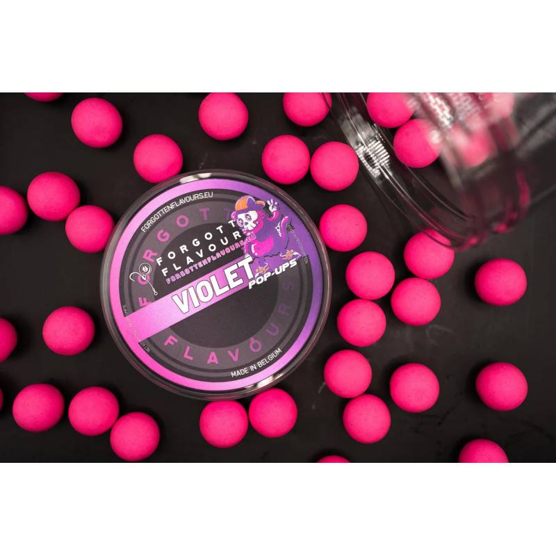 Forgotten Flavours Violet Pop Ups 15mm | Pop-ups Carpe Haut de Gamme