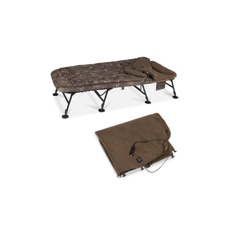 NASH INDULGENCE MF60 8 LEGS WIDE HEATED BLANKET BUNDLE | Couverture Chauffante Carpe | CarpeConnect