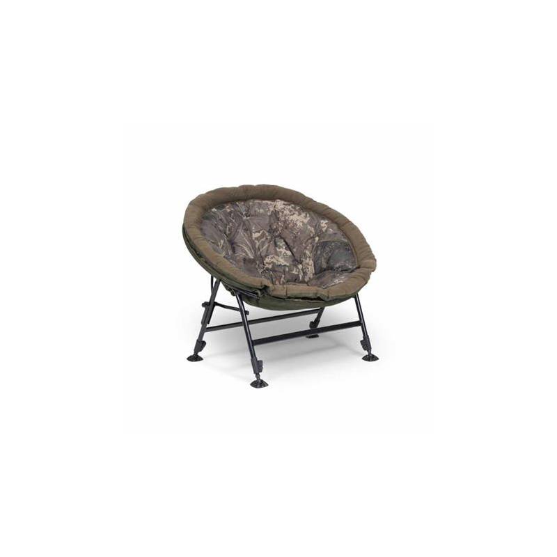 Nash Indulgence Moon Chair Deluxe – Chaise de pêche confortable et réglable | CarpeConnect