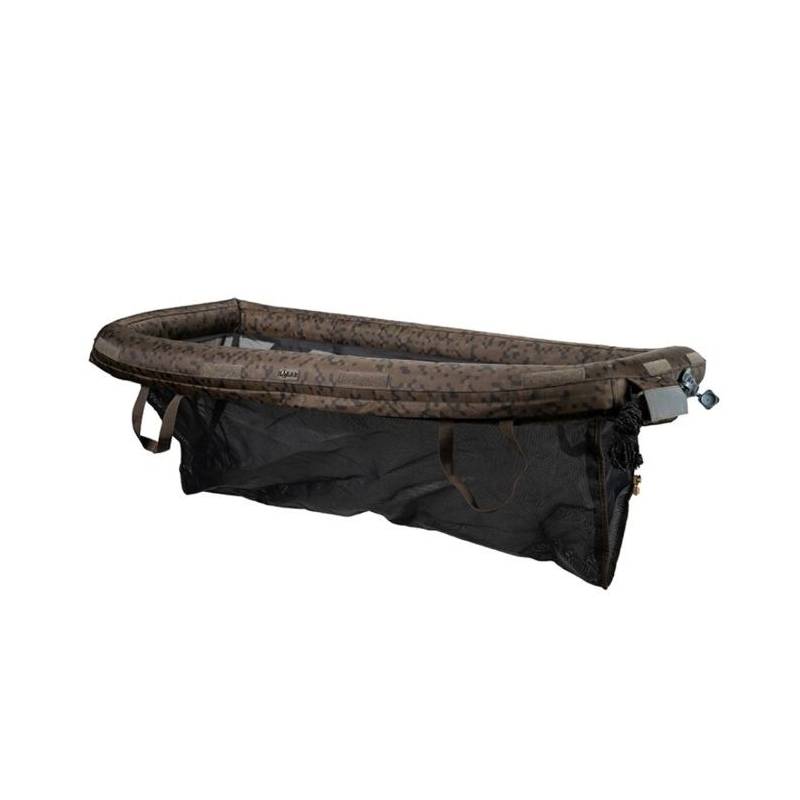 Solar SP C-Tech Floatation Cell sac de conservation flottant carpe gonflable 128 x 65 cm avec pompe et housse de transport