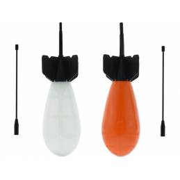 Spyder Spod Medium Orange / Black – Precision Pêche, Lancers Longs, Night Glow
