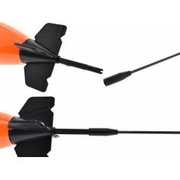 Spyder Spod Medium Orange / Black – Precision Pêche, Lancers Longs, Night Glow