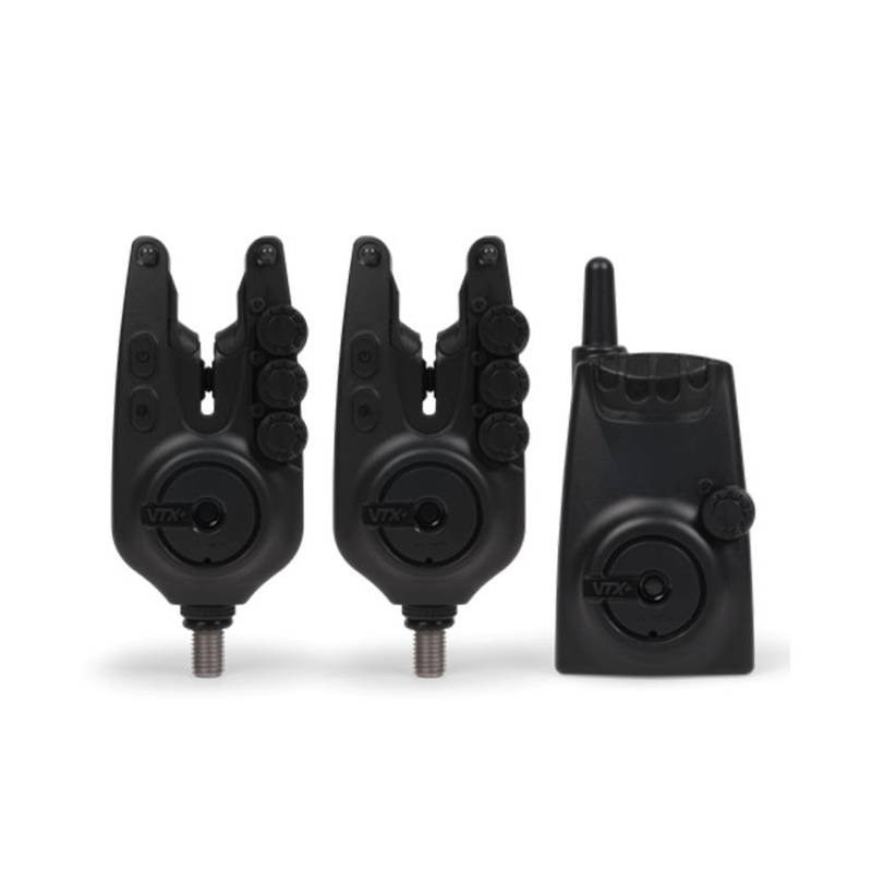 Coffret Détecteur Avid Carp VTX+ 2+1 Centrale 250m IPX6