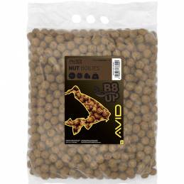 AVID CARP Bouillettes B8-Up Nut 20mm 5kg – Amorçage saveur noix carpe | CarpeConnect
