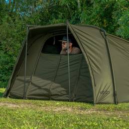 Avid Carp EXO – Bivvy 1 place, montage ultra-rapide | Compact et robuste