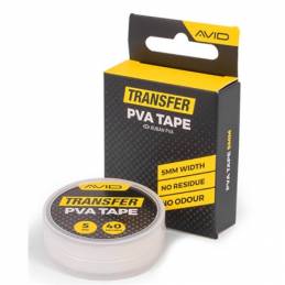 AVID Carp Transfer PVA Tape 5mm – Ruban PVA Robuste pour Pêche à la Carpe