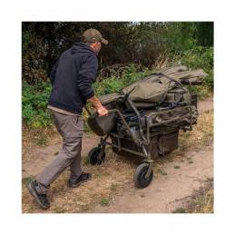 Chariot Avid Carp Transit Tri Terrain Barrow | Chariot de Pêche 3 Roues Tout-Terrain Avid