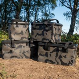 Sac Étanche Avid Carp Stormshield Camo EVA Carryall 40L – Bagagerie carpe | CarpeConnect