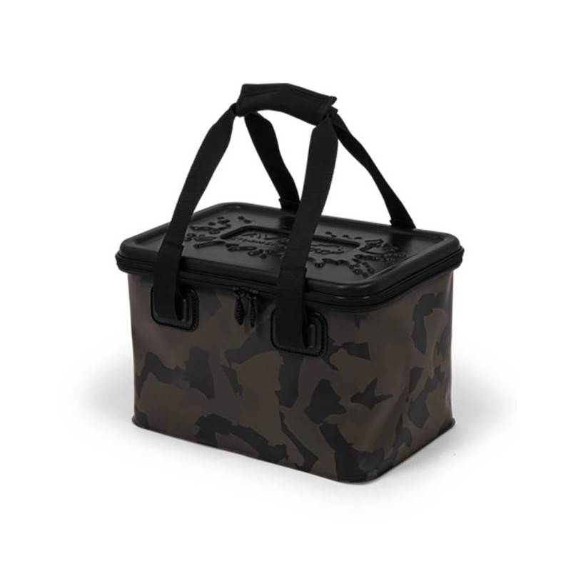 Sac Étanche Avid Carp Stormshield Camo EVA 30L | Carryall de Pêche Imperméable Grand Format