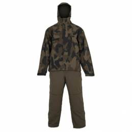 Ensemble Avid Carp Distortion Camo Thermal Suit – Taille M | Combinaison thermique carpe | CarpeConnect