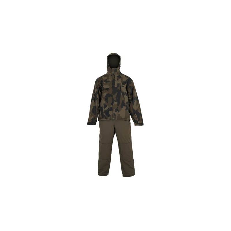 Ensemble Avid Carp Distortion Camo Thermal Suit – Taille M | Combinaison thermique carpe | CarpeConnect