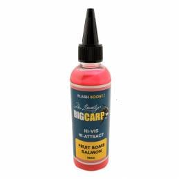 Flash Boost Fruit Bomb Salmon 100ml Rose Big Carp Hi-Attract | CarpeConnect