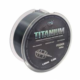 Katran Nylon Titanium Feeder 300 m 0.265 mm fil feeder haute performance | CarpeConnect