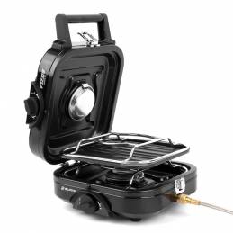 Réchaud SONIK Sizzla 2 Burna Stove 2 feux – Réchaud camping pêche carpe compact