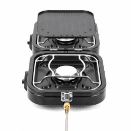 Réchaud SONIK Sizzla 2 Burna Stove 2 feux – Réchaud camping pêche carpe compact