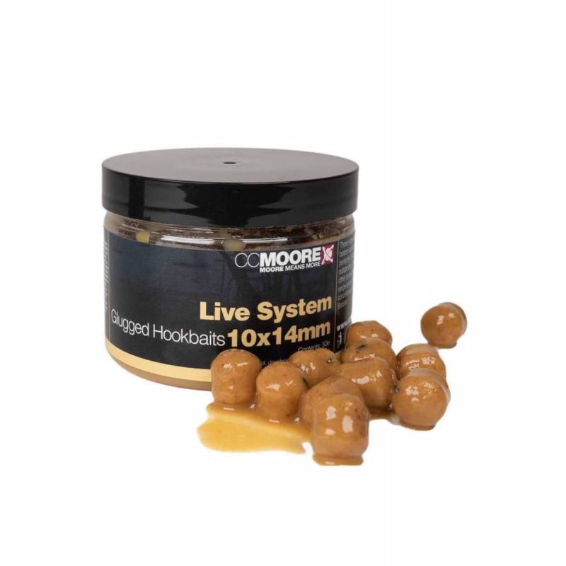 CC MOORE Odyssey XXX Glugged Hookbaits 10X14 MM