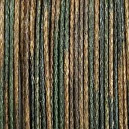 KATRAN BRAIDED HOOK LINKS ENDURO 25 LBS 20 M CAMO BROWN BLACK