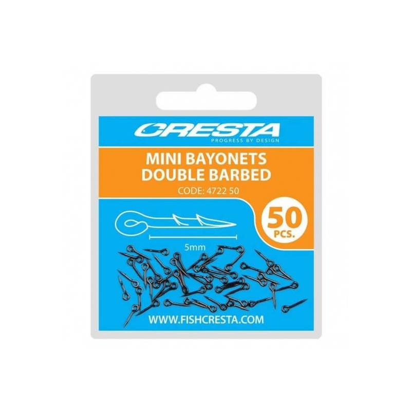CRESTA MINI BAYONETS DOUBLE BARBED