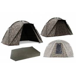 Nash Titan Hide Camo Pro XL Full System – Biwy carpe XL 275x205 cm 20000mm