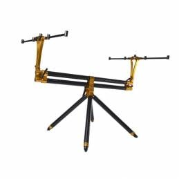 Rod Pod Dayko Bitubo Black Yellow 4/5 Cannes Aluminium Avional