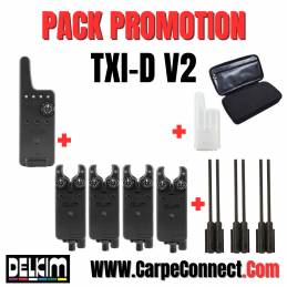 Pack Delkim New Txi-D v2 4D Safe-D Presentation Set 4+1 + Coffret offert