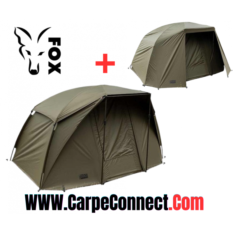 FOX Pack EOS Pro Bivvy 1 Personne + EOS Pro Bivvy 1 Person Skin – Abri double peau