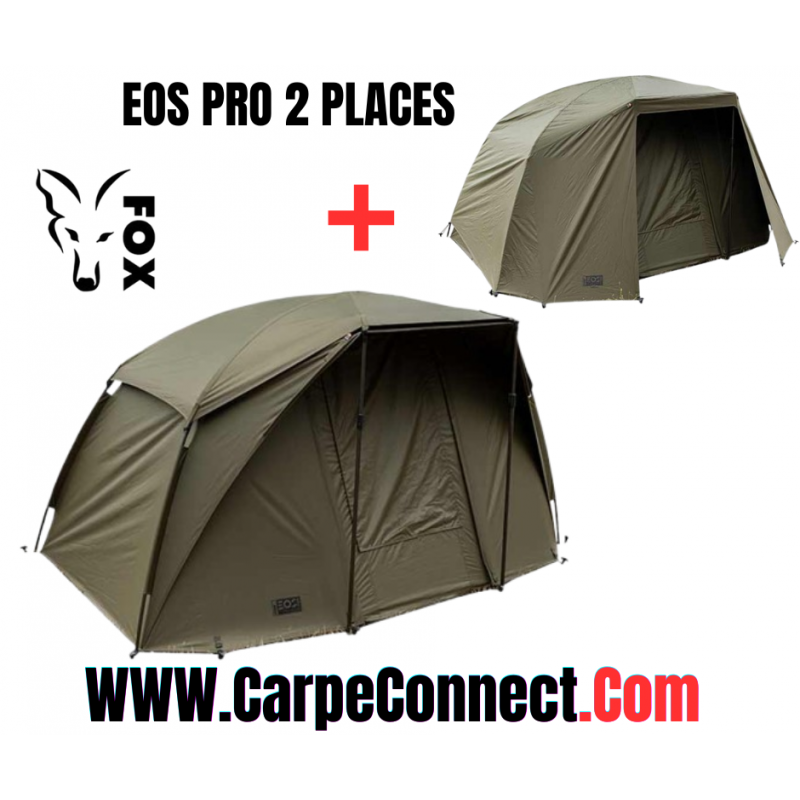 FOX PACK EOS PRO BIVVY 2 PERSONNES + EOS PRO 2 PERSON SKIN
