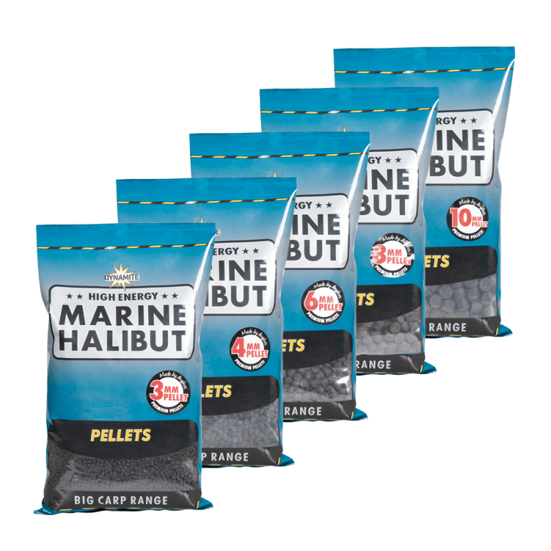 Dynamite Baits MARINE HALIBUT 8 MM PELLETS 900 G