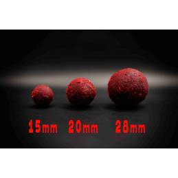 Forgotten Flavours Seafood Hard Hookbaits 15 mm appât carpe résistant