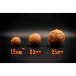 Forgotten Flavours Krill Hard Hookbaits 28 mm appât carpe résistant