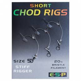 Esp Chod Rigs Size 5 Stiff Rigger