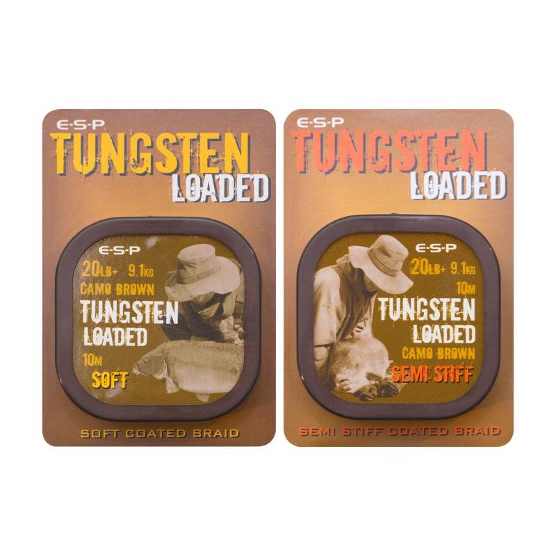Esp Tungsten Loaded 20 lbs Camo Brown Semi-Stiff