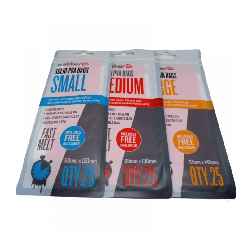 Trakker Solid PVA Bags - Small
