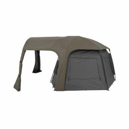 Trakker Tempest RS 100 Social Cap – Camo, extension abri Tempest RS 100, porche 120 cm