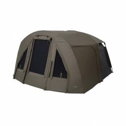 Trakker Tempest RS 100 Social Cap – Camo, extension abri Tempest RS 100, porche 120 cm
