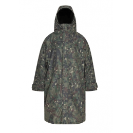 Trakker CR Camo Robe – Veste imperméable chaude en sherpa