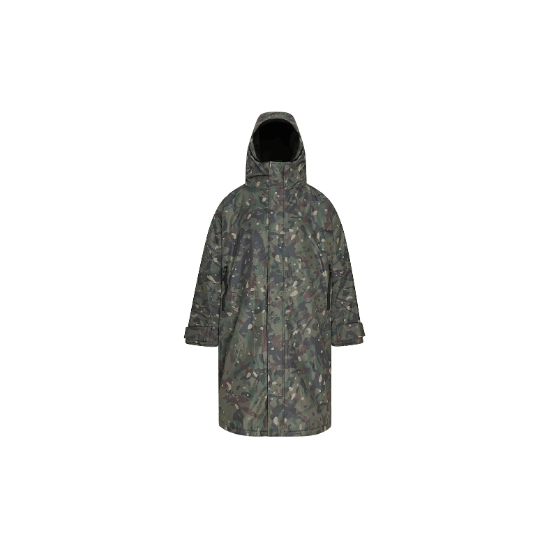 Trakker CR Camo Robe – Veste imperméable chaude en sherpa