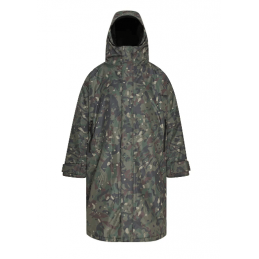 Trakker CR Camo Robe – Veste imperméable chaude en sherpa
