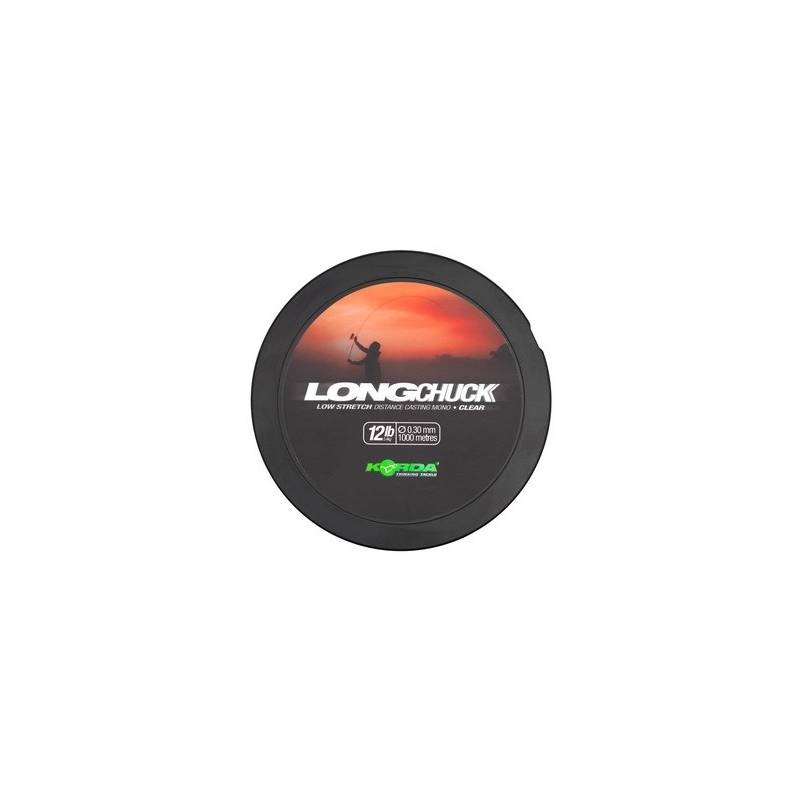 KORDA LONG CHUCK CLEAR 12lb/5.4kg/0.30mm/1000m