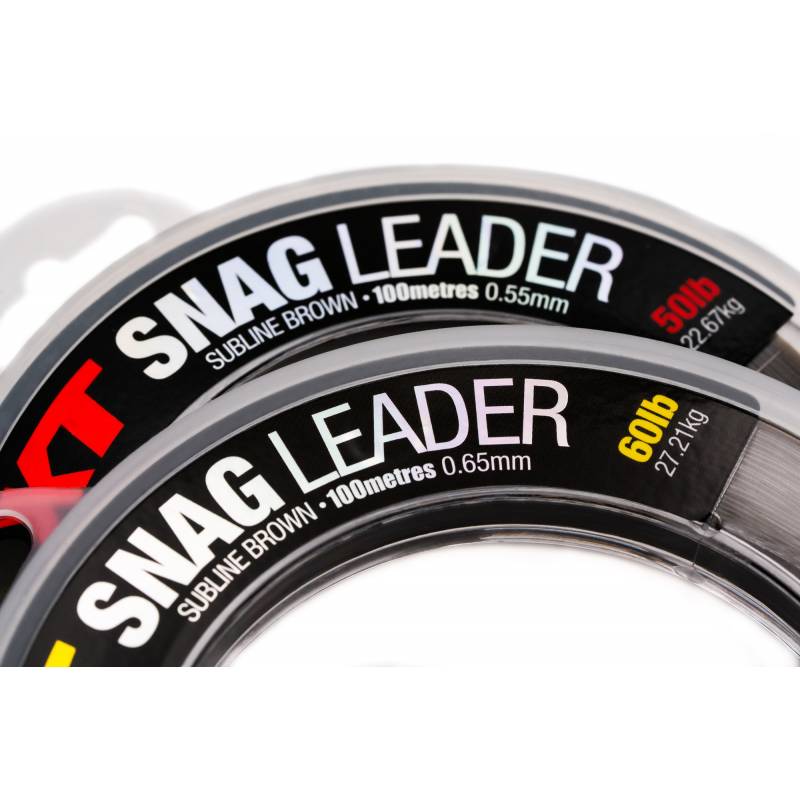 Korda - XT Snag Leader 0,60mm 60lb Nylon 100m