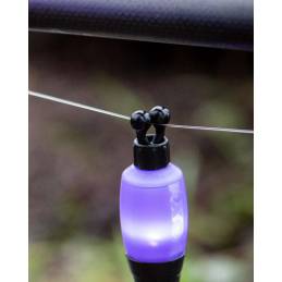 Bobbin Fox Black Label Dinky Halo noir indicateur lumineux carpe