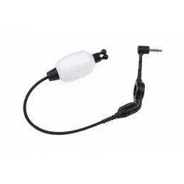 Fox Black Label Dumpy Halo Bobbin White, indicateur de touche LED, visibilité accrue, pêche carpe
