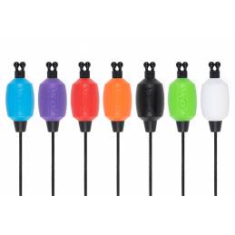 Fox Black Label Dumpy Halo Bobbin Orange, indicateur de touche LED, visibilité renforcée, pêche carpe