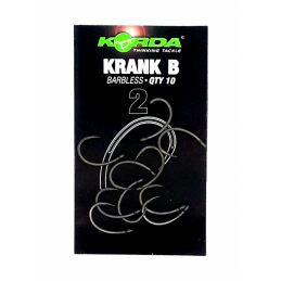 Korda Krank Barbless Size 02 – Hameçon Sans Ardillon Ultra Robuste | CarpeConnect