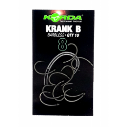 Korda Krank Barbless Size 08 – Hameçon Sans Ardillon Ultra Robuste | CarpeConnect