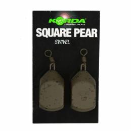 KORDA SQUARE PEAR SWIVEL 70 GR X2