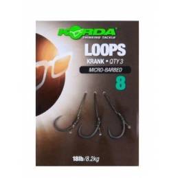 Korda Loops Rigs Krank Micro Barbed Size 8