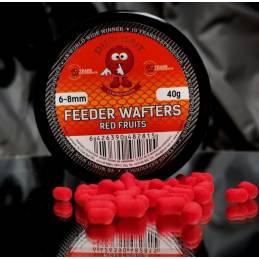 Dudi Bait Feeder Wafters Red Fruits 6 8 mm dumbell 40 g appâts carpe feeder équilibrés