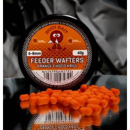 Dudi Bait Feeder Wafters Orange Choco Krill 6 8 mm dumbell 40 g appâts carpe feeder équilibrés