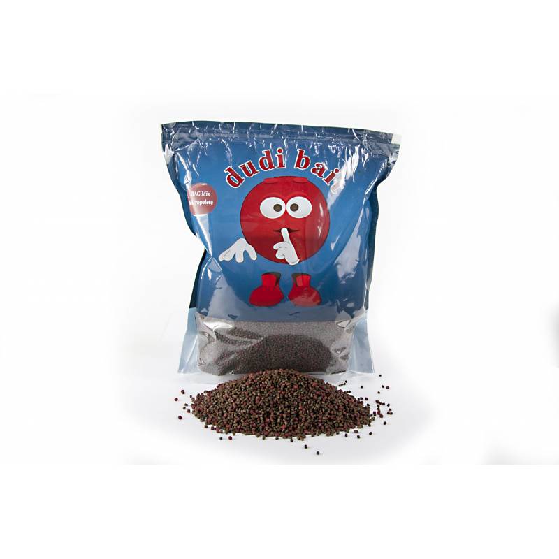 Dudi Bait PVA Bag Mix Micropellets 1 kg mix carpe sacs solubles attractif